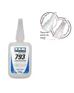 [17642] Adhesivo Instantaneo 793 Media Viscosidad Boquilla a 100GR