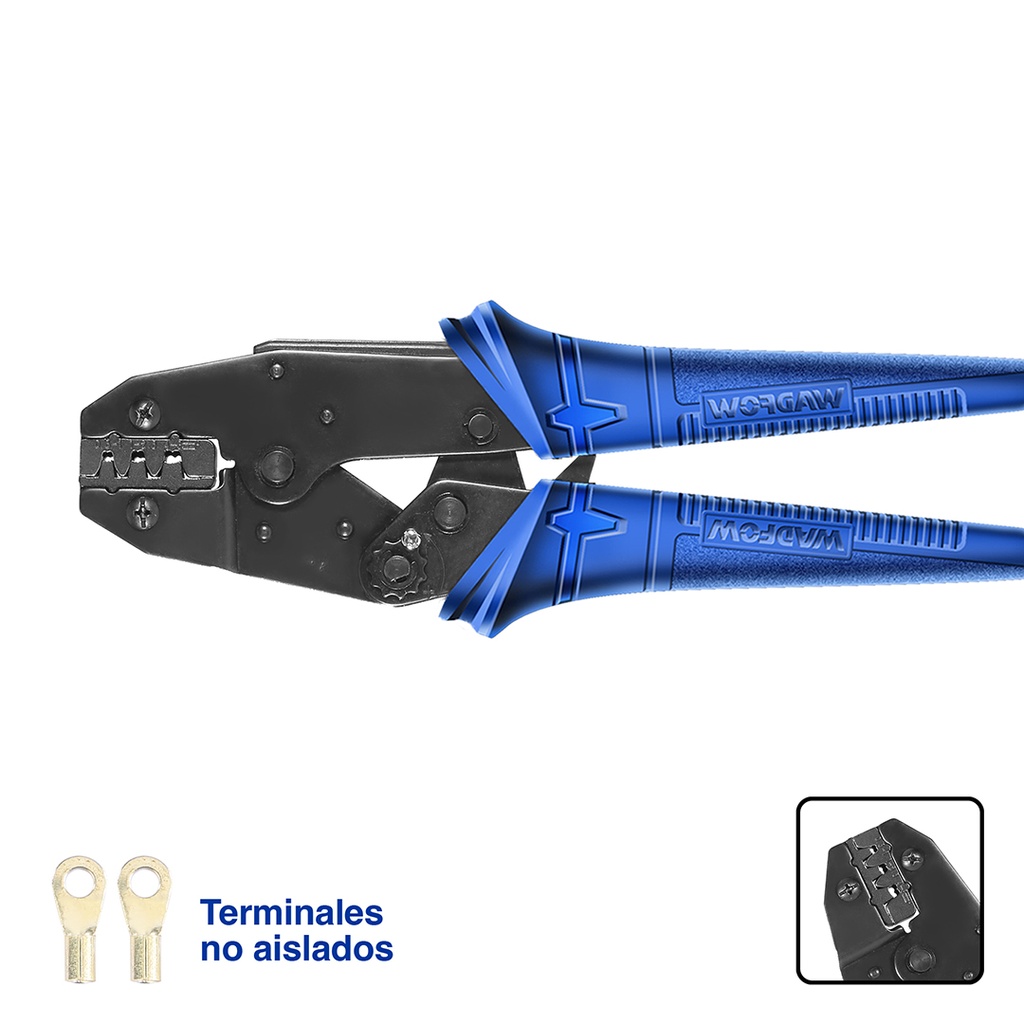 [37509] Crimpadora Terminales 1,5-6MM² 228MM/9"