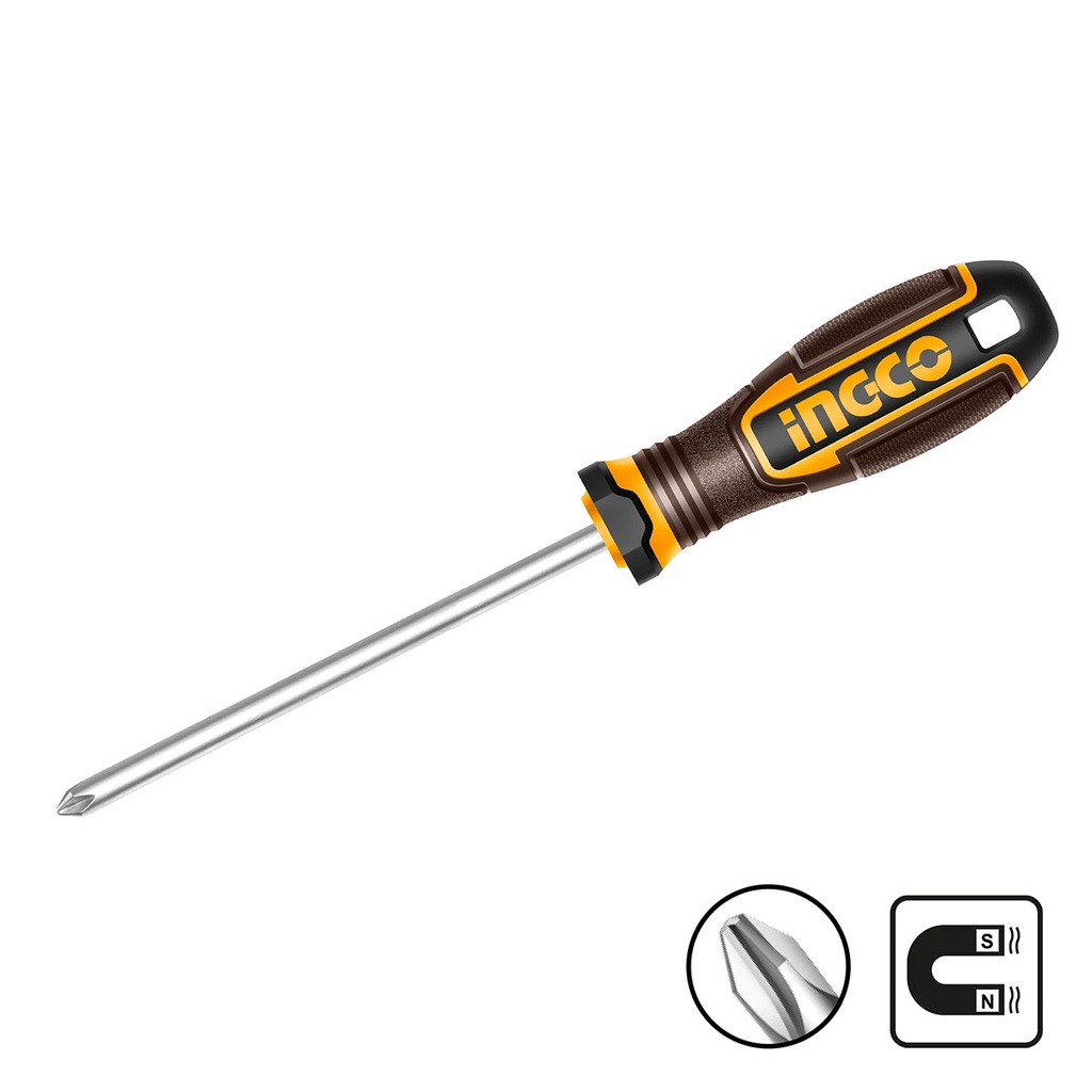 [35236] Destornillador Industrial Punta Cruz PH2×125mm
