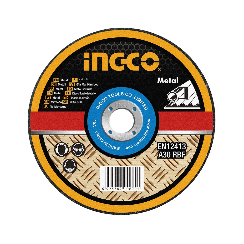 [33606] Disco Desbaste para Metal 230X6X22MM 9"