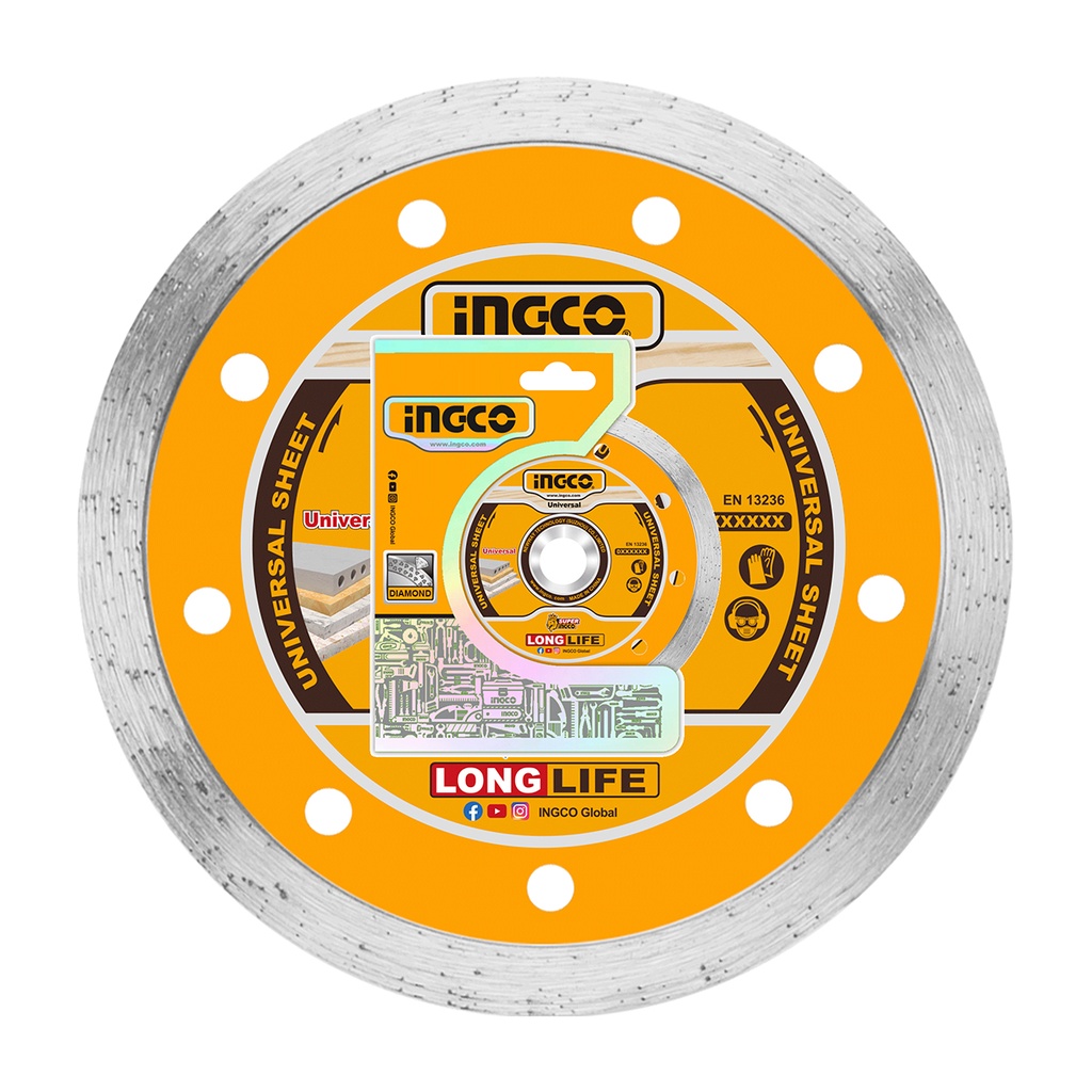 [37105] Disco Diamantado Continuo 180X22MM 7"