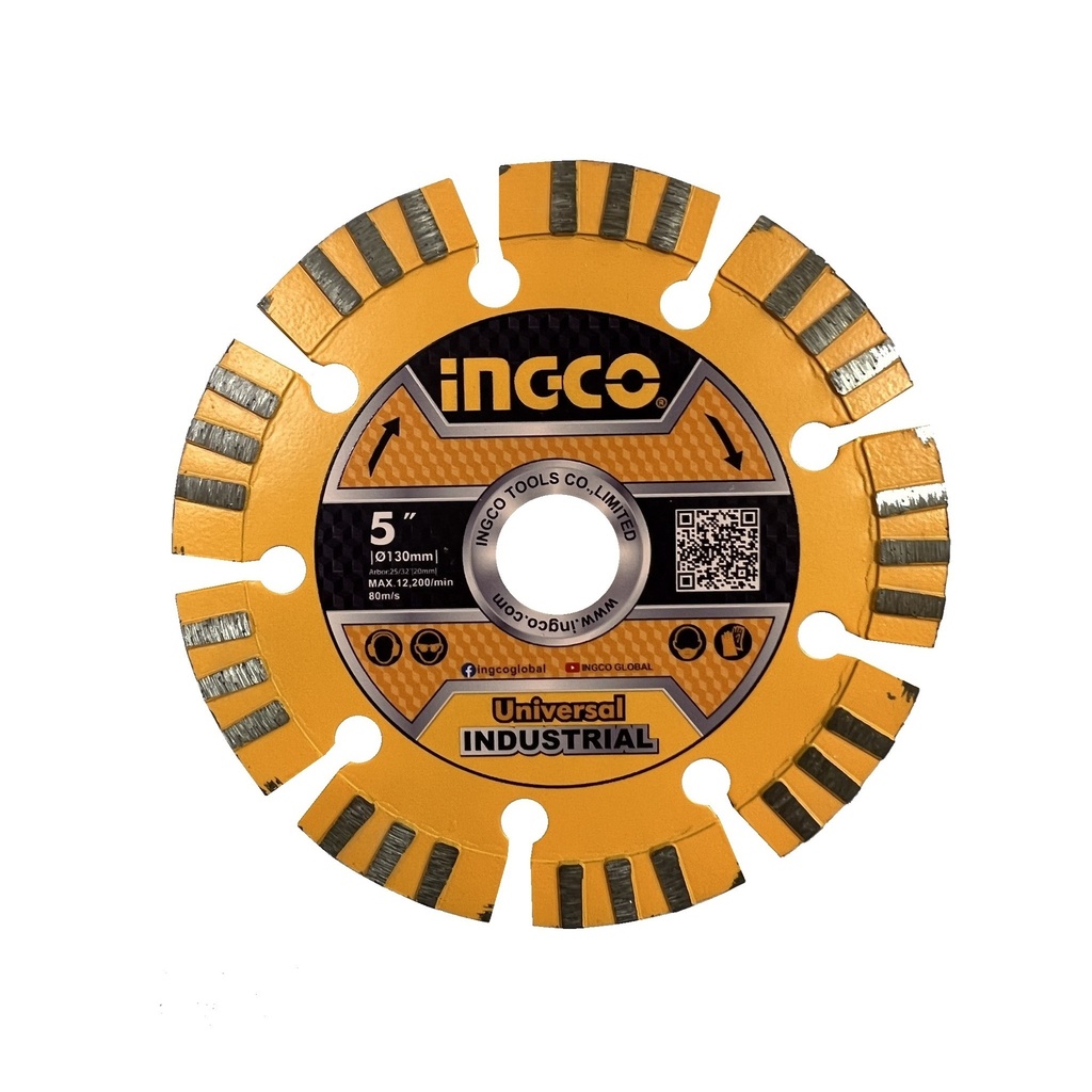 [33579] Disco Diamantado Industrial Segmentado 130X20MM 5"