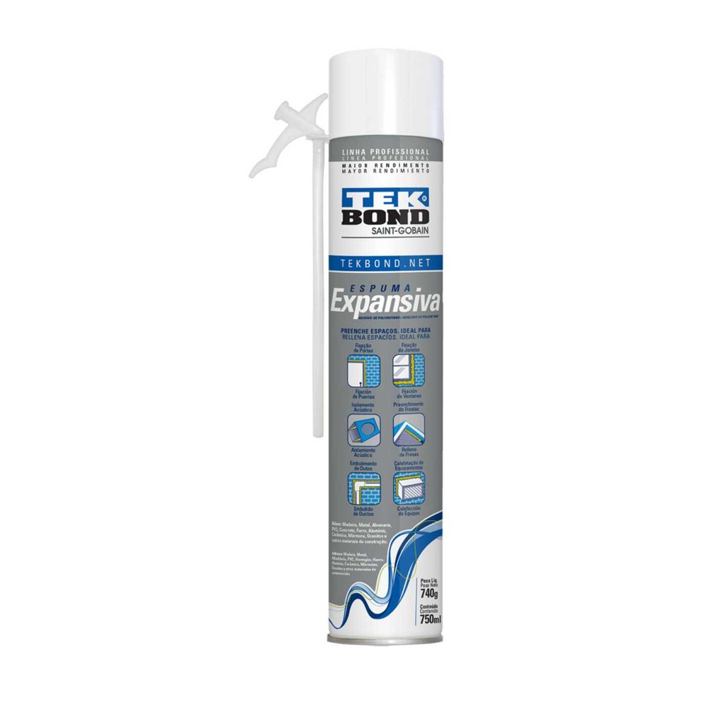 [17585] Espuma Expansiva Pu Uso Profesional 740GR/750ML