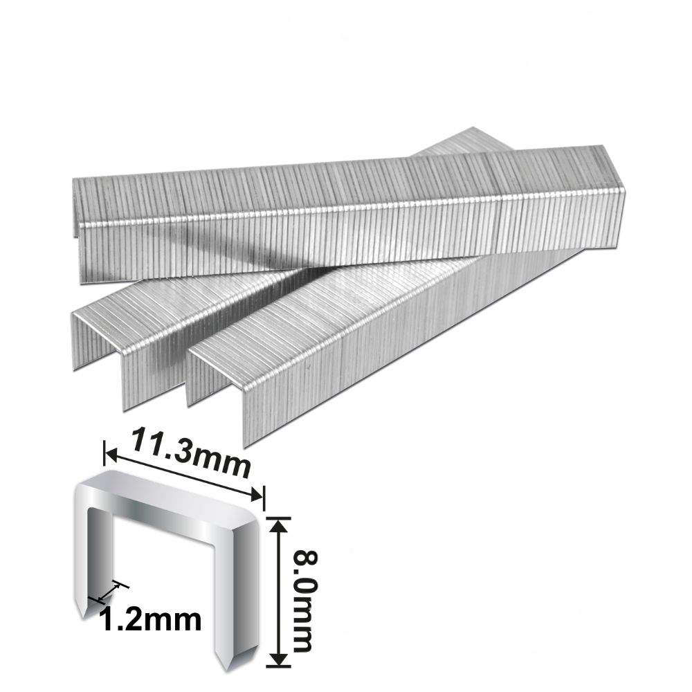 [7790] Grapas Caja 1000 Unidades 8X1,2MM