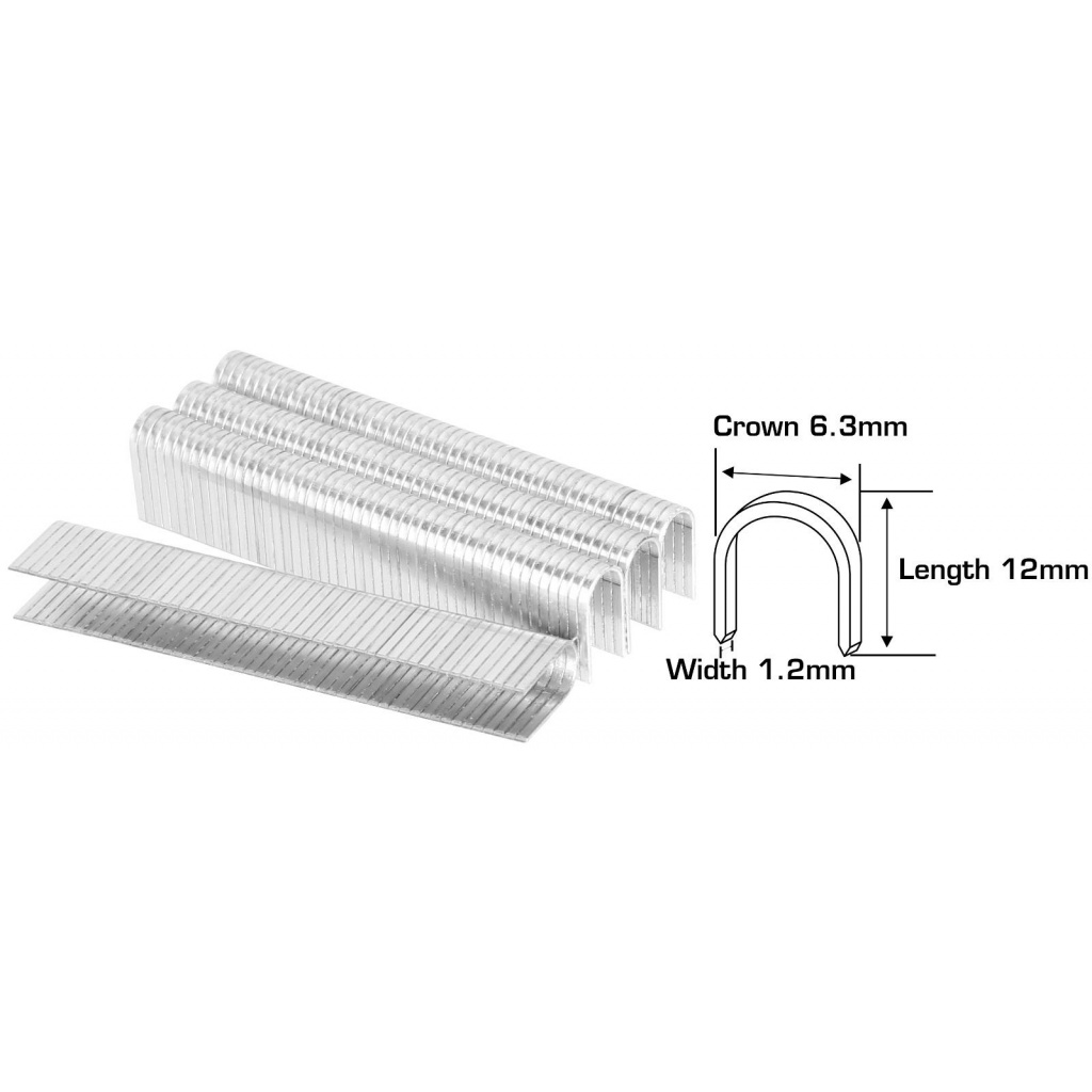 [26437] Grapas U Caja 1000 Unidades 10X1.2MM