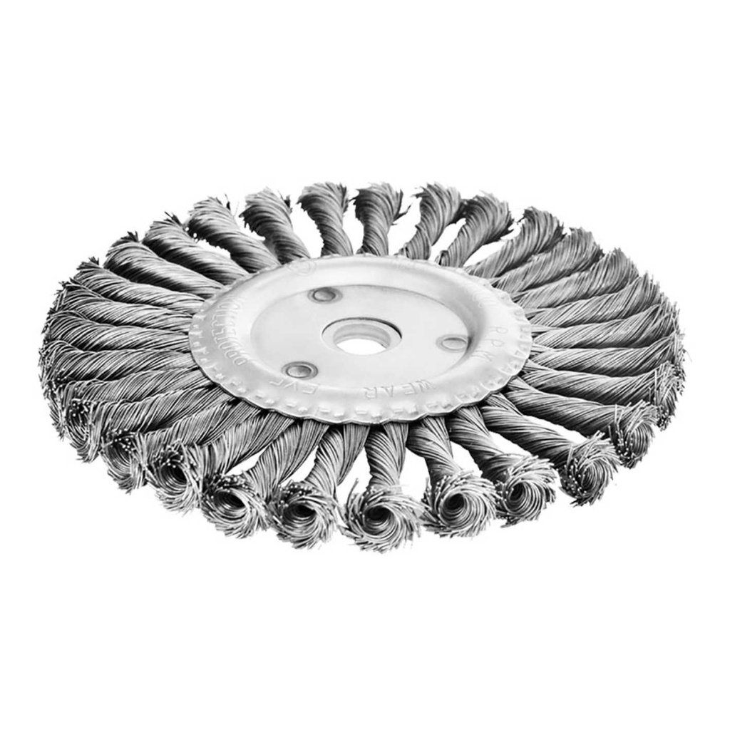 [18423] Grata Circular de Metal Trenzado Esmeril de Banco 150MM/6"