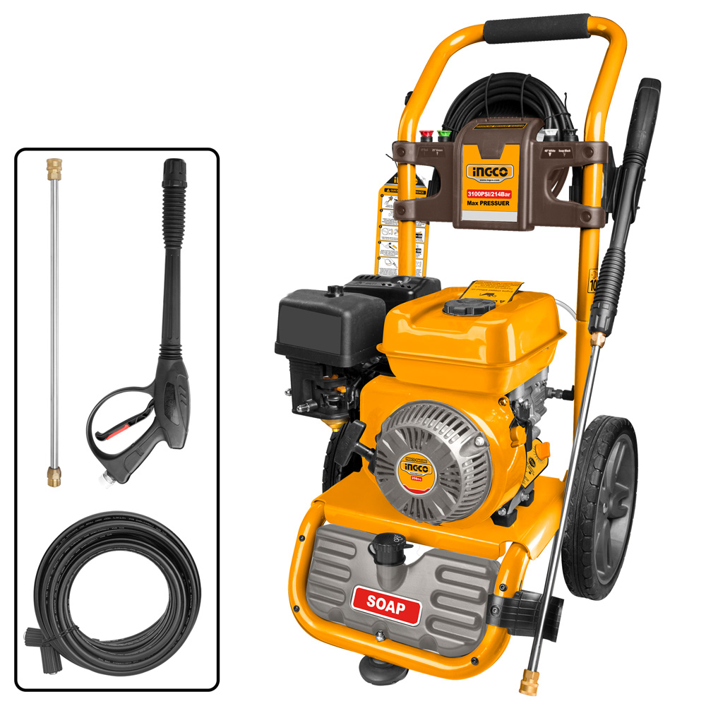 [18413] Hidrolavadora a Gasolina Industrial 6HP/214BAR