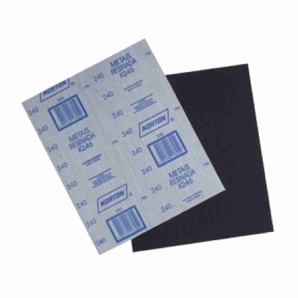 [12485] Lija en Seco para Metal K-246 Pliego 225×275 mm Grano 36