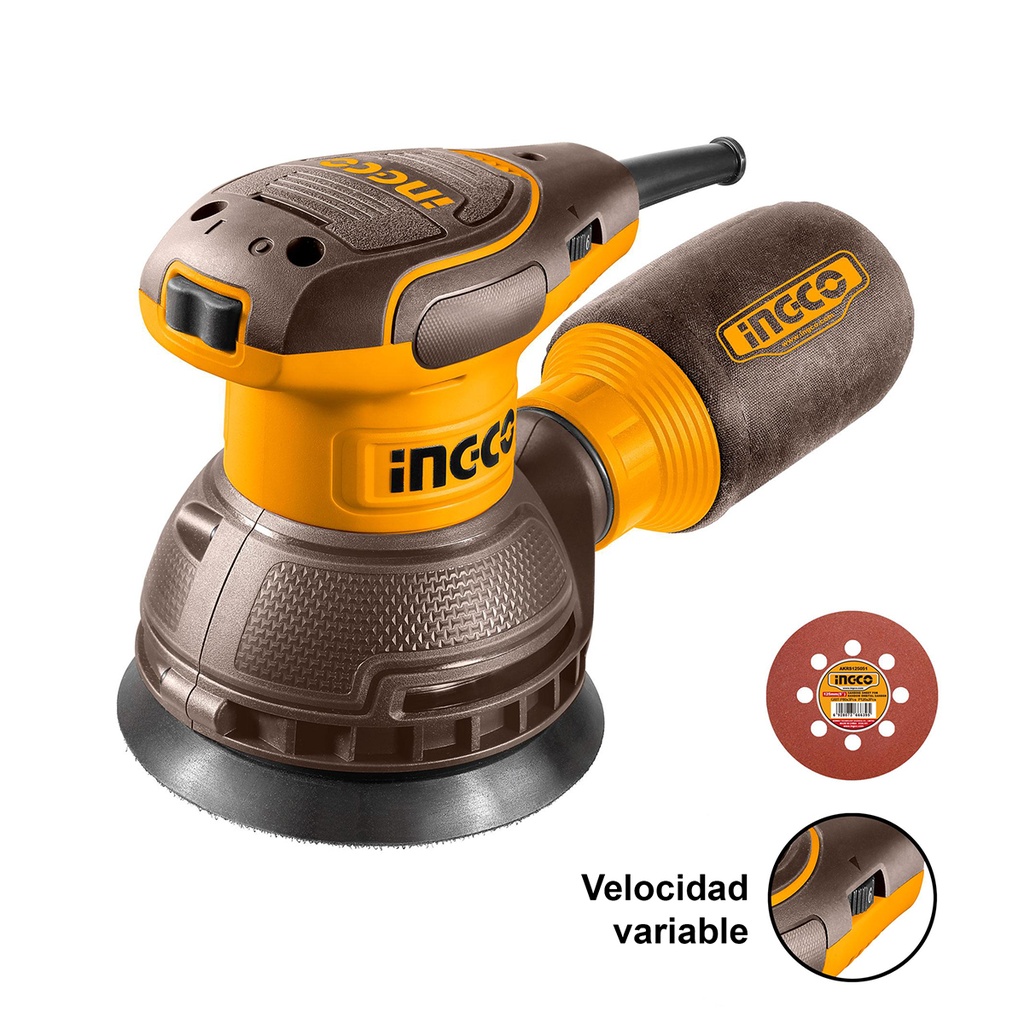 [35470] Lijadora Eléctrica Industrial 5" 320W 125 mm