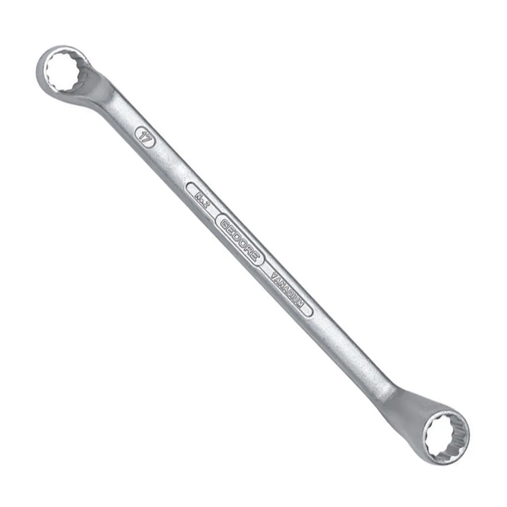 [36467] Llave Corona Doble Poligonal 2-8X9 Acodada 8-9MM 003502