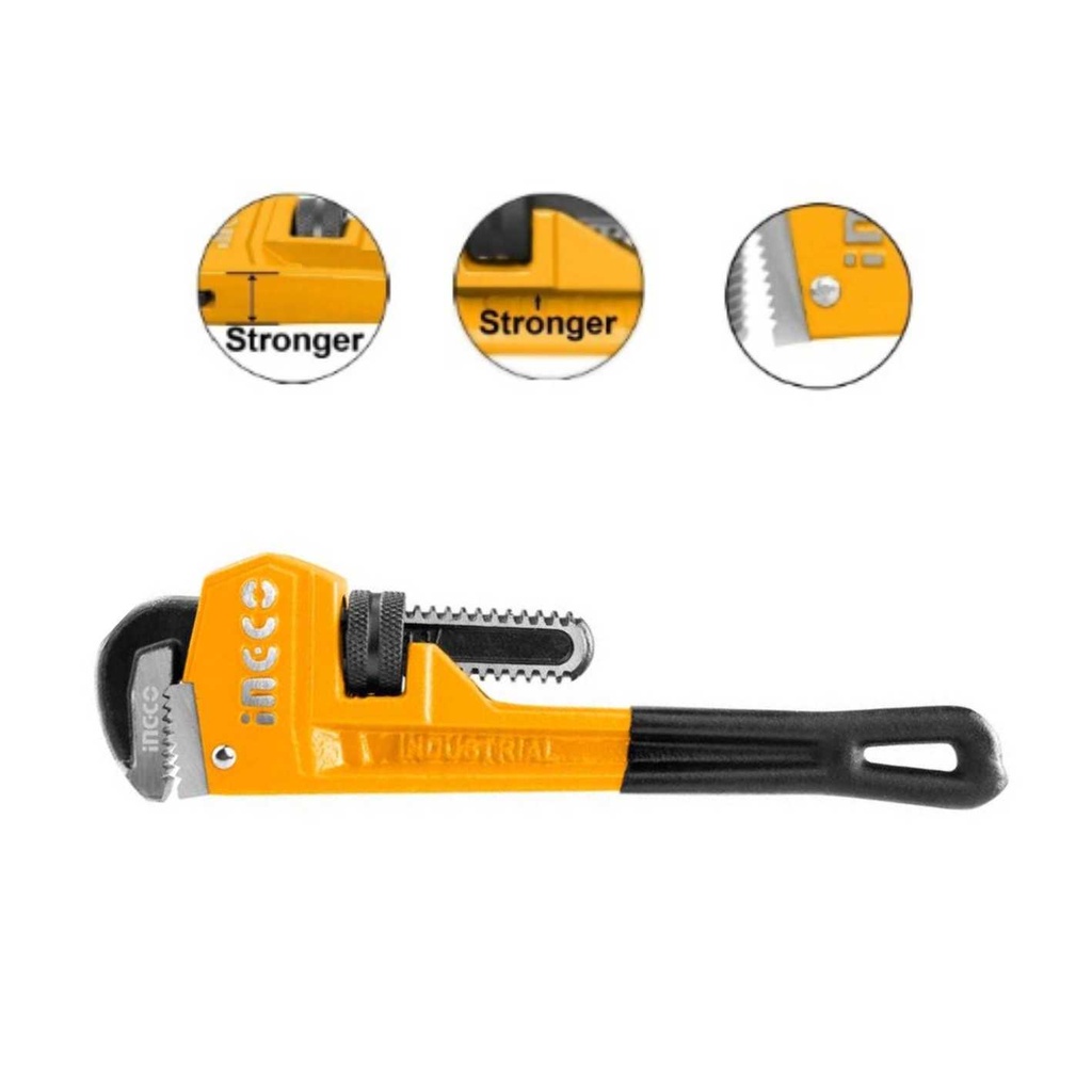 [17864] Llave de Tubo Ajustable Industrial 200MM/8"