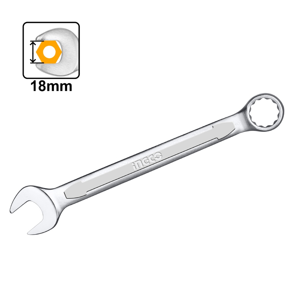[35533] Llave Industrial Punta Corona 18X220MM