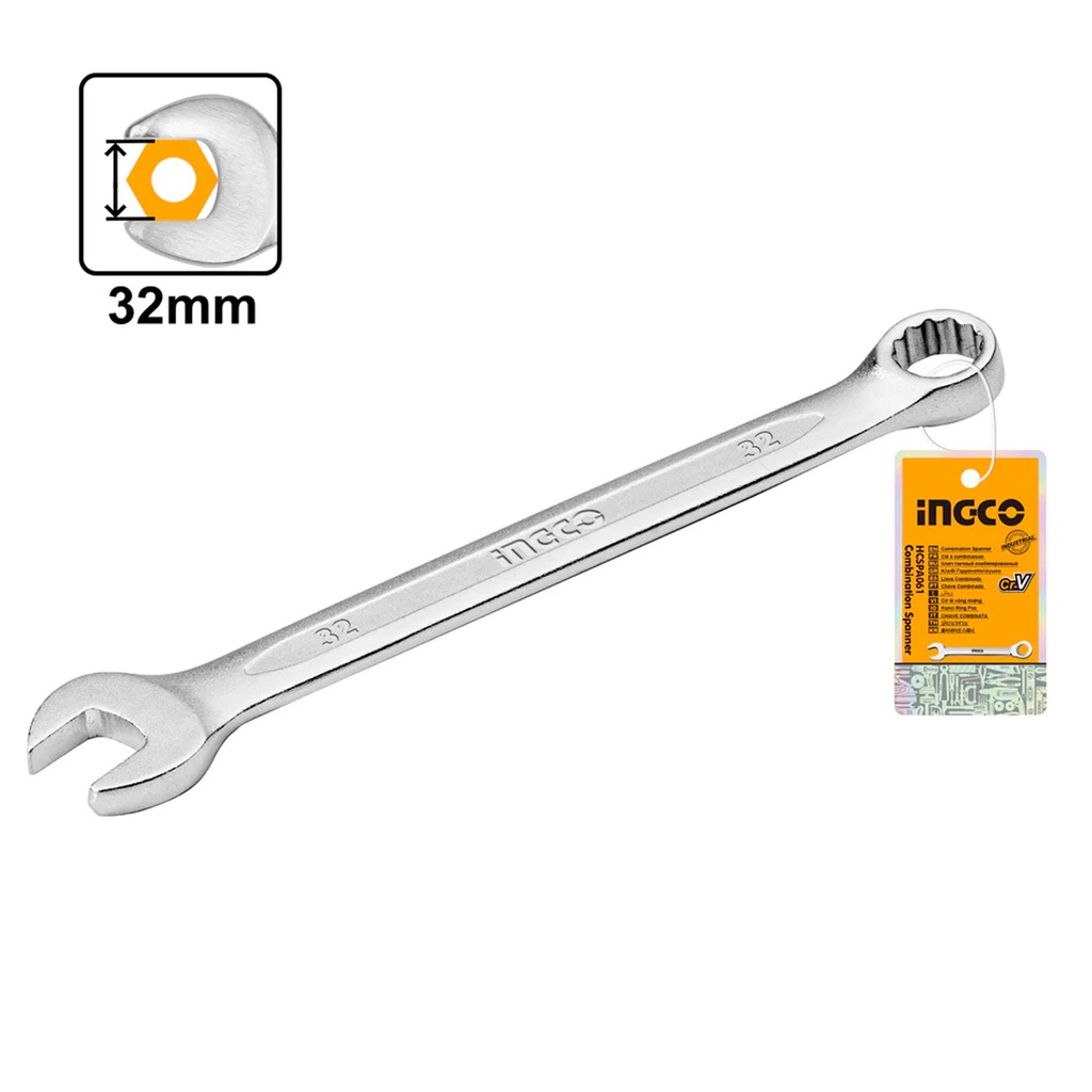 [35540] Llave Industrial Punta Corona 32X362MM