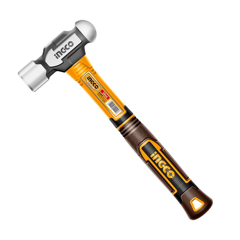 [36088] Martillo Punta de Bola Mango Fibra de Vidrio 900g / 32oz