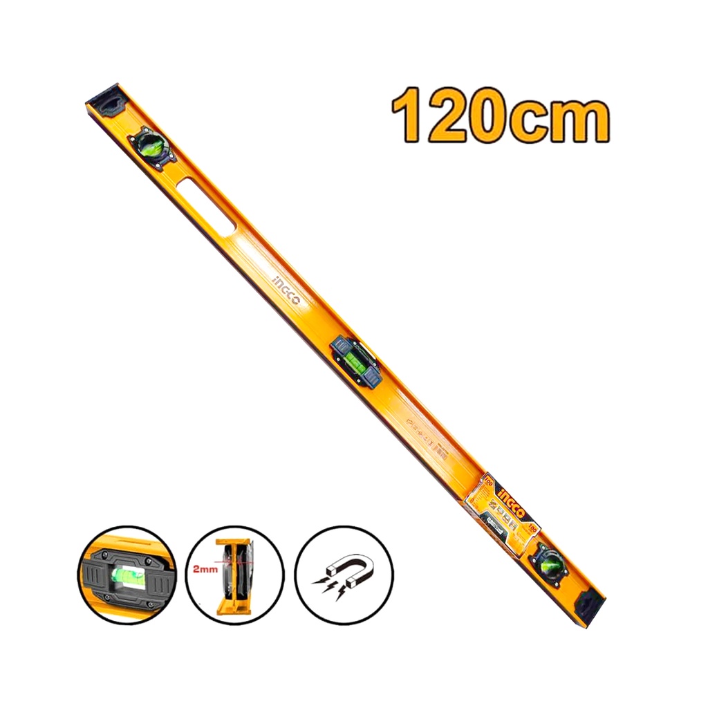 [31589] Nivel de 3 Burbujas en I 120cm