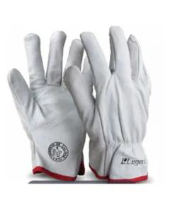 [9897] Par de Guantes Cabritilla Sin Forro Talla 9 Cromo Legend