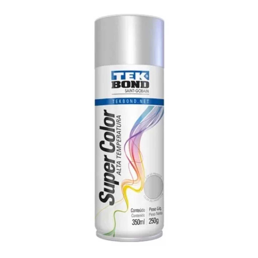 [34837] Pintura en Spray Alta Temperatura Aluminio 400ML