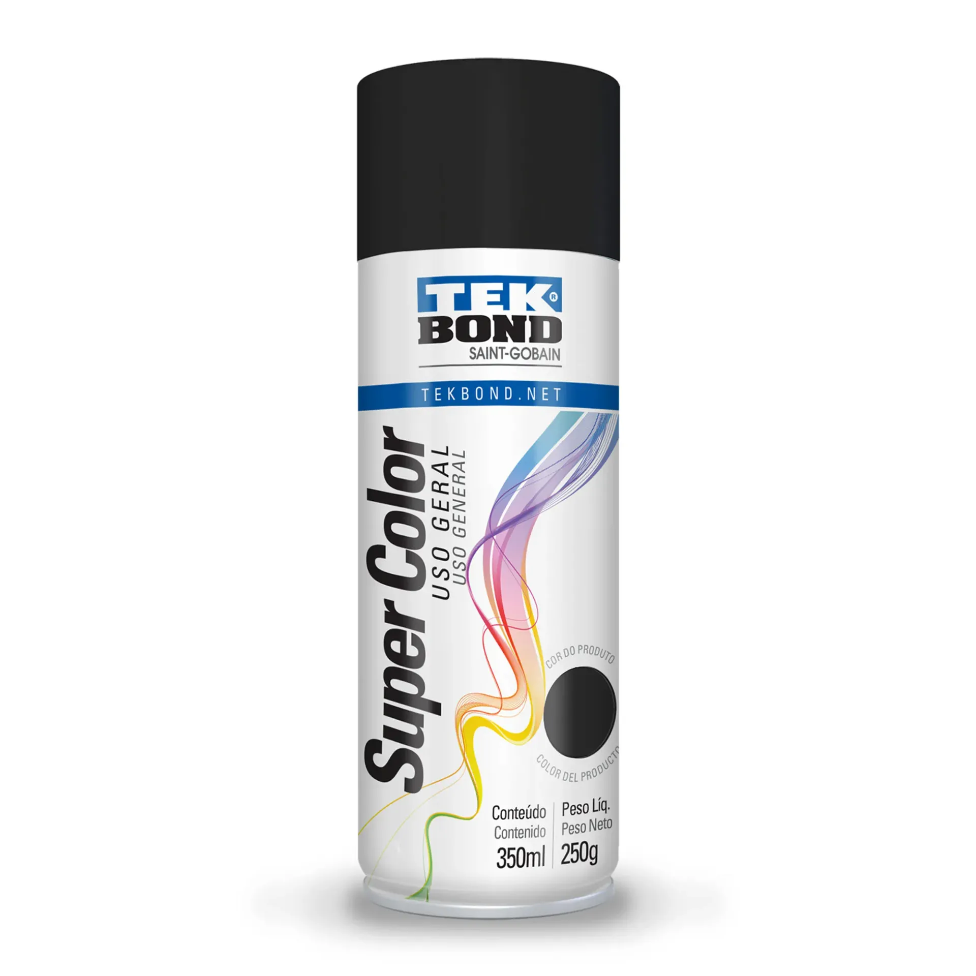 [34817] Pintura en Spray Uso General Negro Mate 400ML