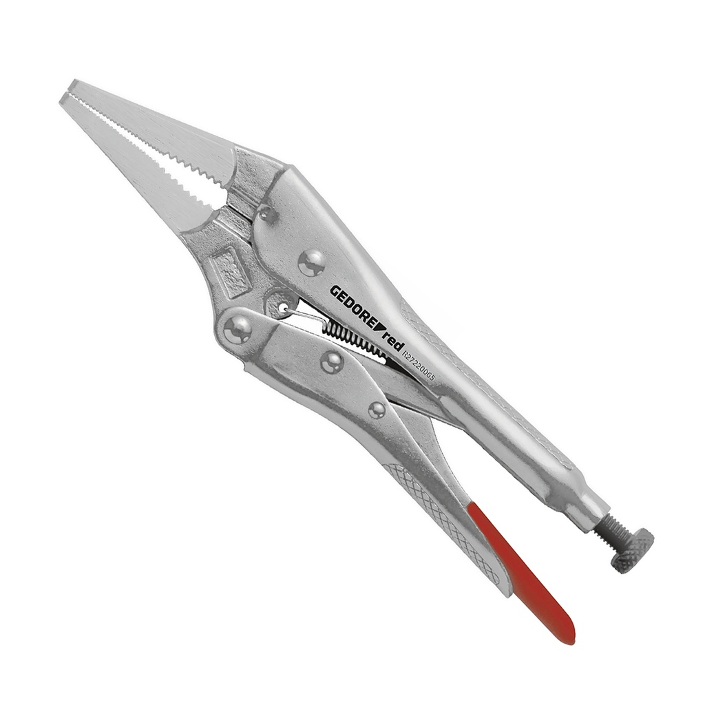[36673] Pinza Presión Punta Larga 175mm Redline