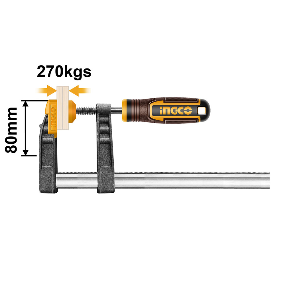 [10923] Prensa Sargento en F Industrial 50X150MM