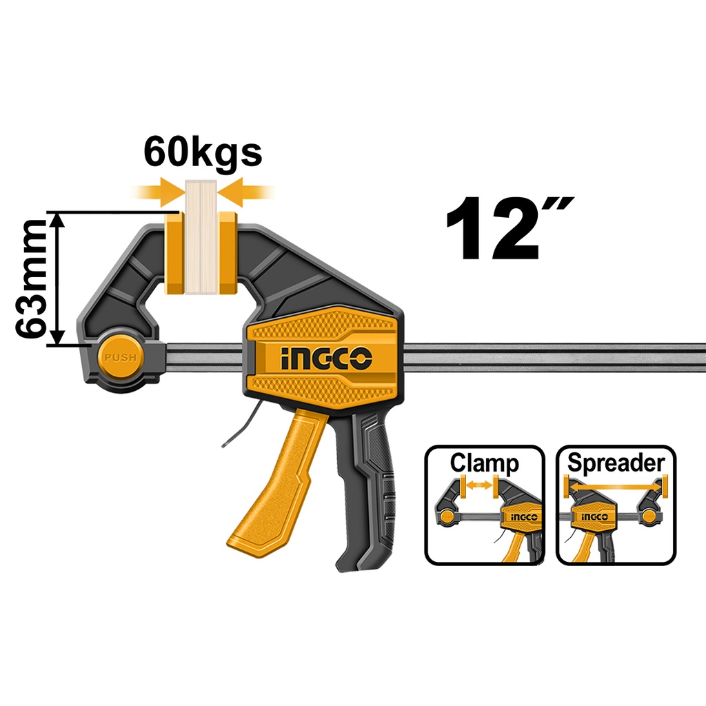 [29379] Prensa Sargento Rapida Industrial 63X300MM