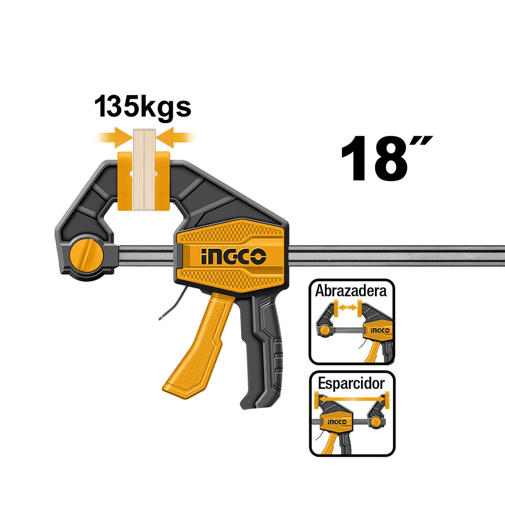 [30519] Prensa Sargento Rapida Industrial 80X450MM