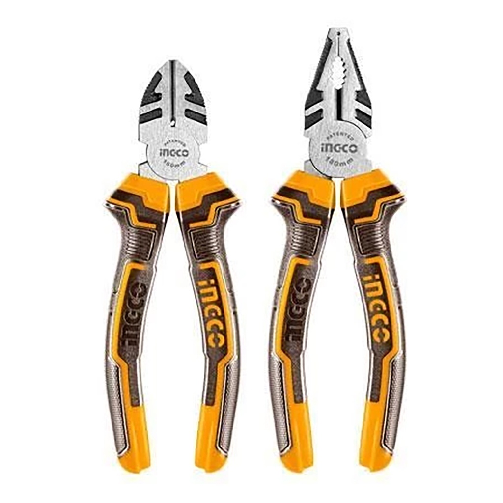 [37173] Set Alicate Industrial Universal 8" + Corte Diagonal 7" 2 Piezas
