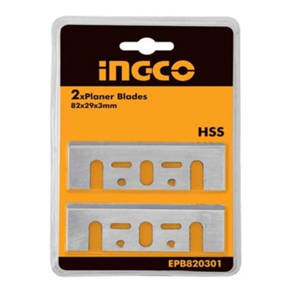 [17852] Set Cuchillas Cepilladora Industrial 2 Piezas 82X29X3MM