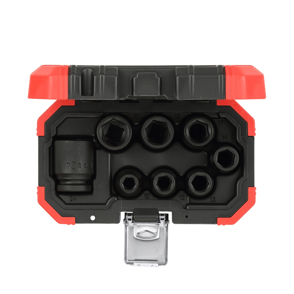 [36796] Set Dados de Impacto 1/2" 10-24MM R63003008 8 Piezas Red 3300575