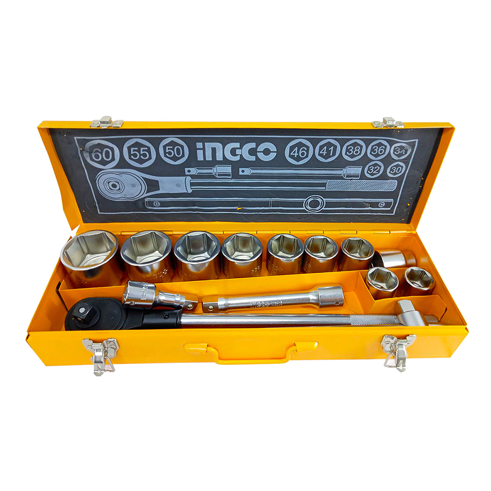 [25498] Set Dados y Chicharra Industrial 15 Piezas 3/4"