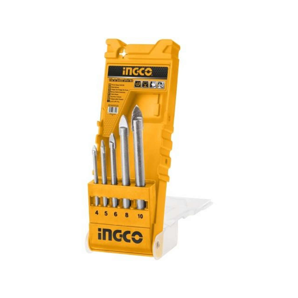 [25398] Set de Broca para Vidrio 5 Piezas 4-10MM Industrial