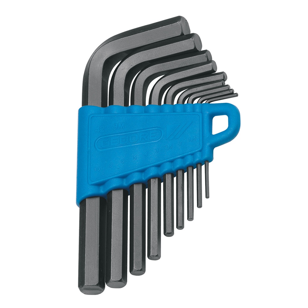 [36574] Set Llaves Allen 42-9M 1,5-10MM 9 Piezas 012103