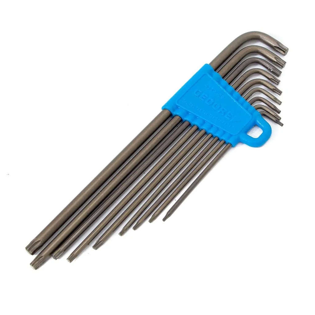 [36616] Set Llaves Torx Larga Gtx 43TXL-09 T7-T40 9 Piezas 024621