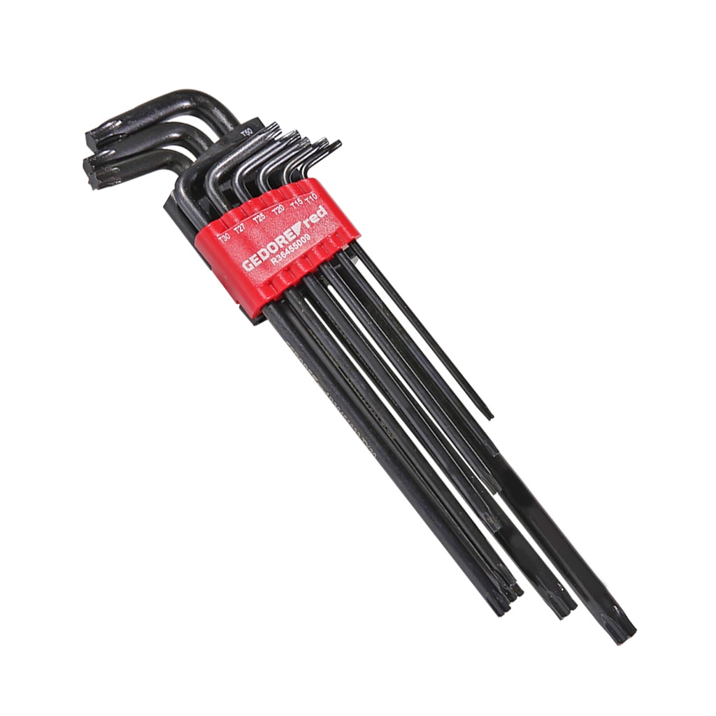 [36824] Set Llaves Torx Largas T10-50 R36455009 9 Piezas Red 3369967
