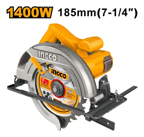 [27266] Sierra Circular Eléctrica Industrial 7 1/4" 1400W / 185mm