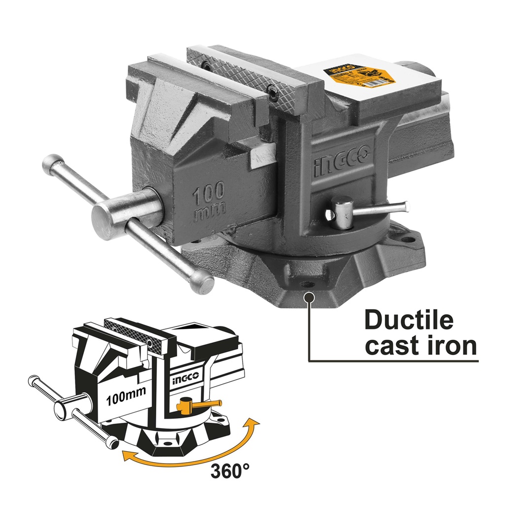 [26217] Tornillo Mecanico de Banco 200MM/8"