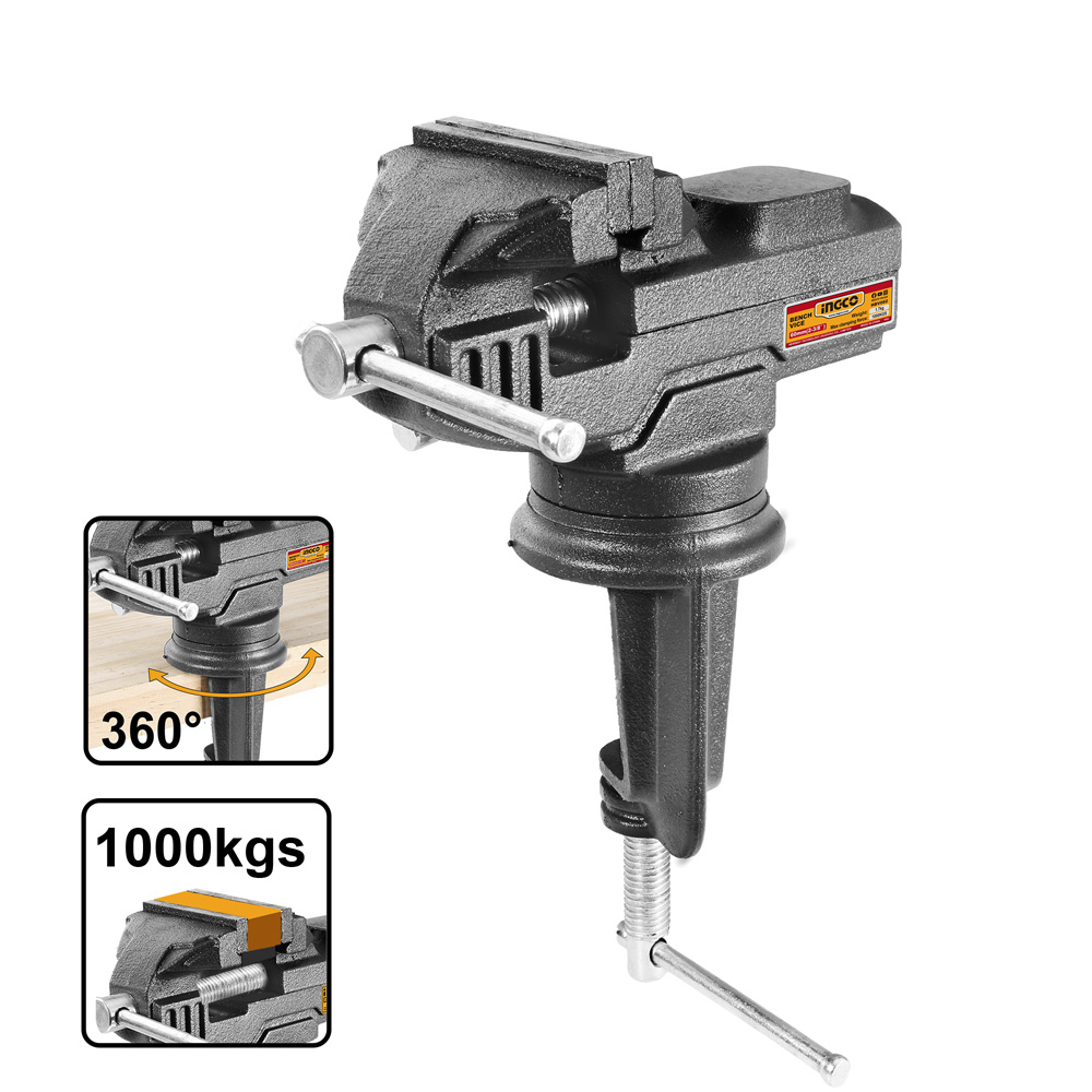[25502] Tornillo Mecanico Mini de Banco 60MM