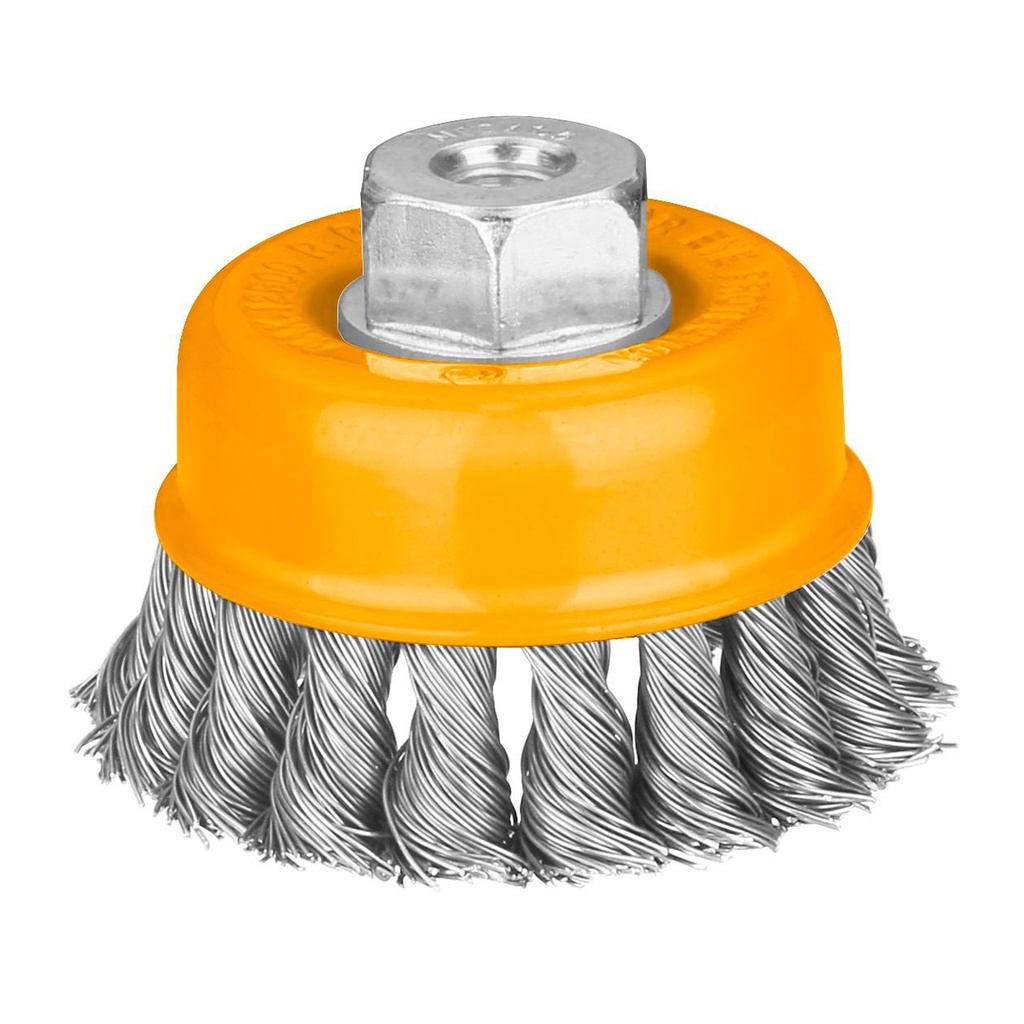 [26203] Grata Copa de Metal Trenzado M14 100MM