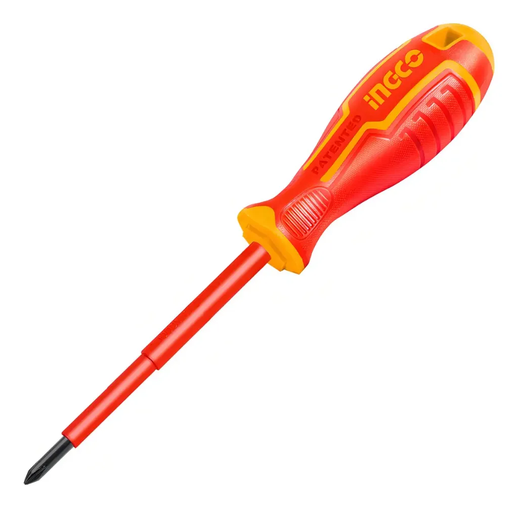[7442] Destornillador Industrial Aislado VDE Punta Cruz PH2×100mm